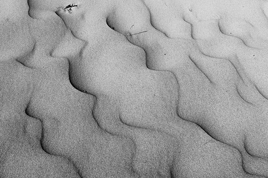 Abstract Ripples in Sand.
